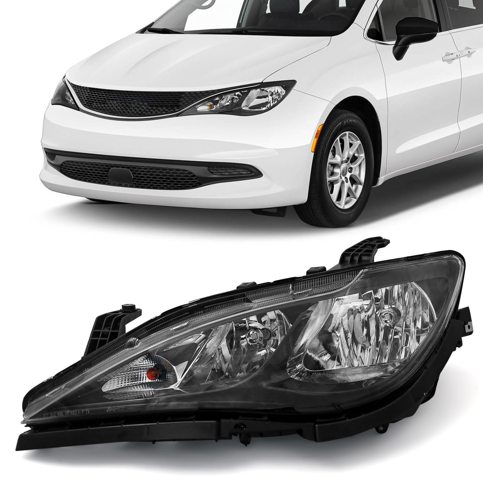 5113333AD Chrysler Фара дальнього світла в зборі