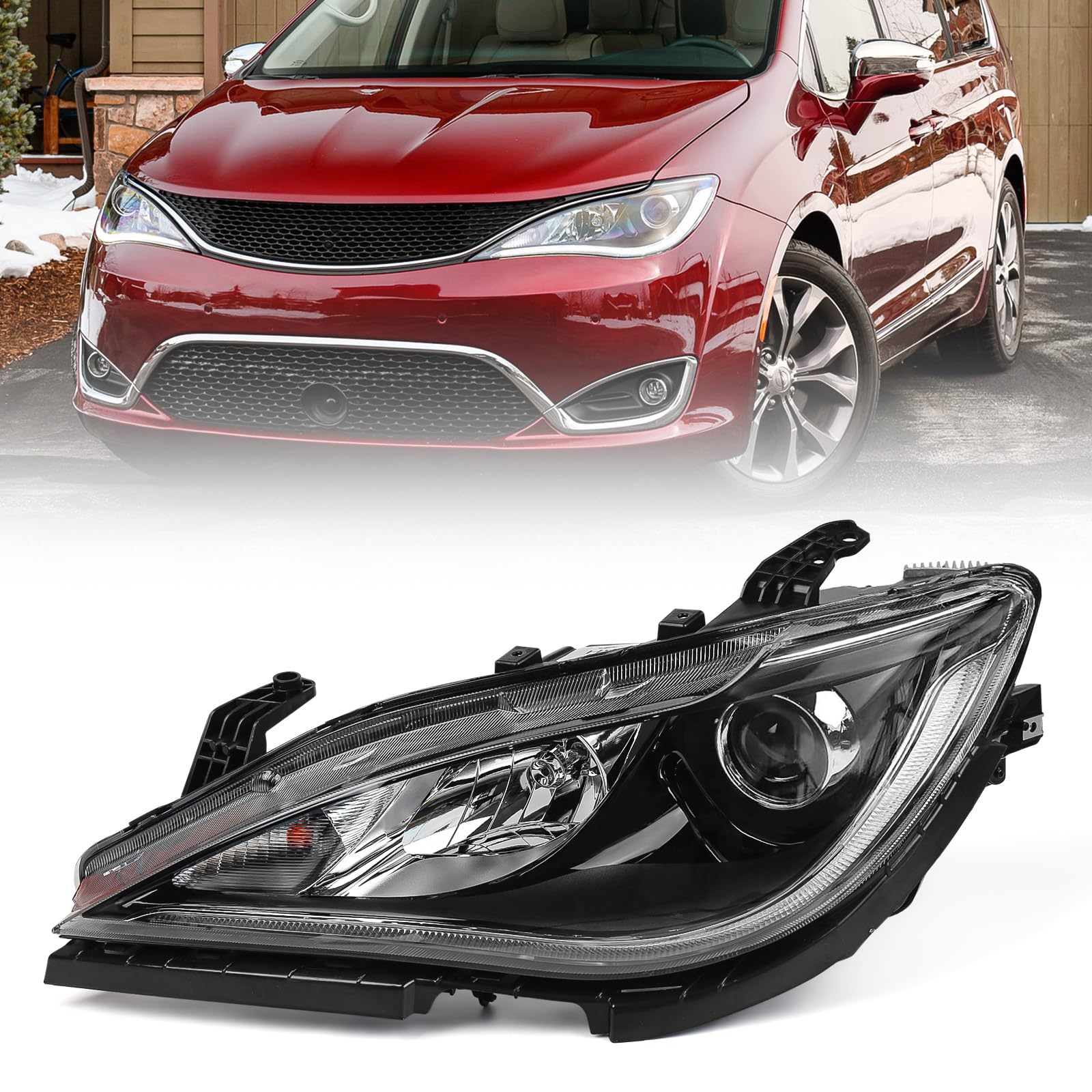 Купити 5113333AD Chrysler Основна фара в зборі ліва