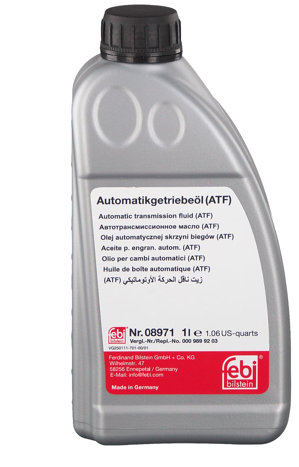 08971 Febi Масло АКПП