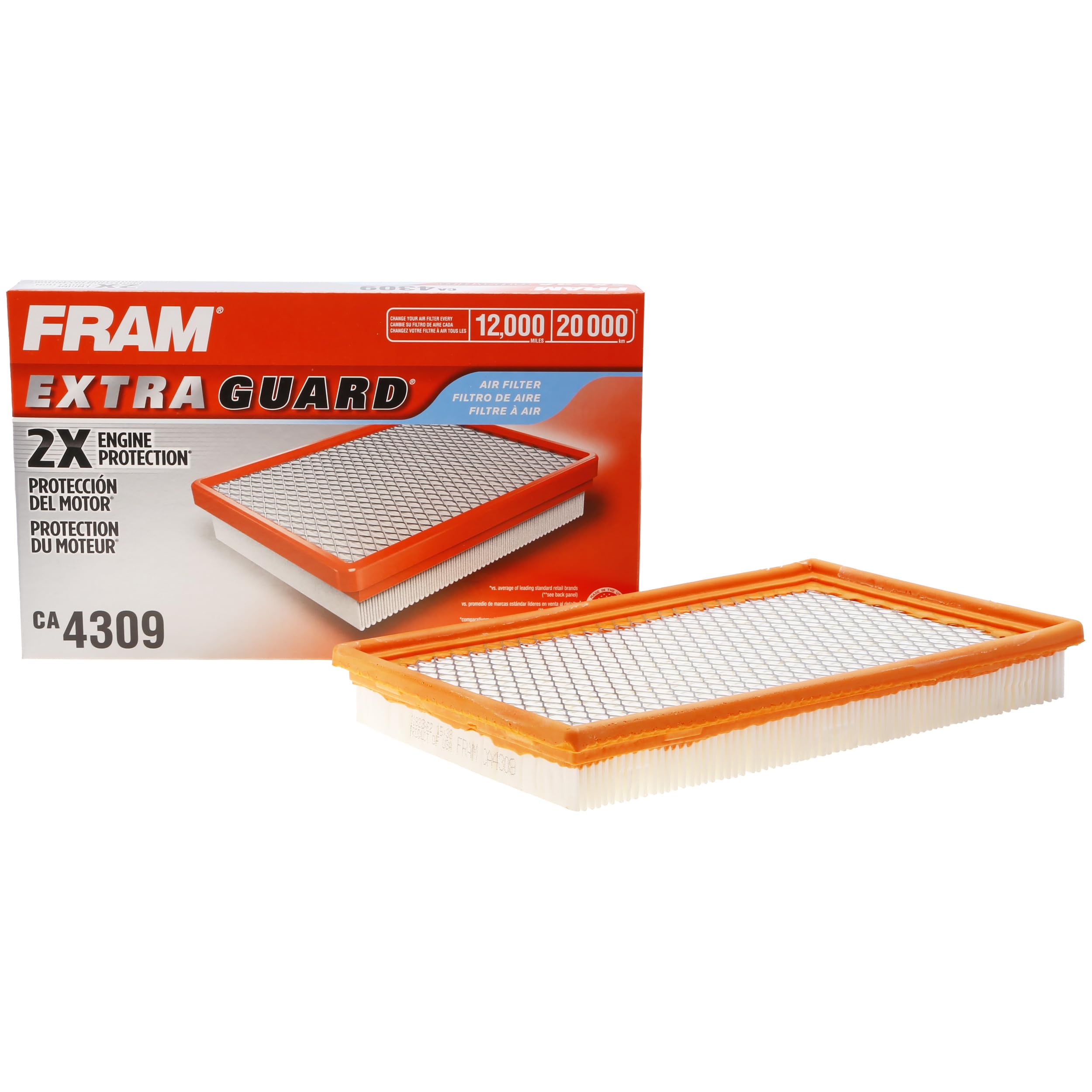 CA4309 Fram Повітряний фільтр двигуна
