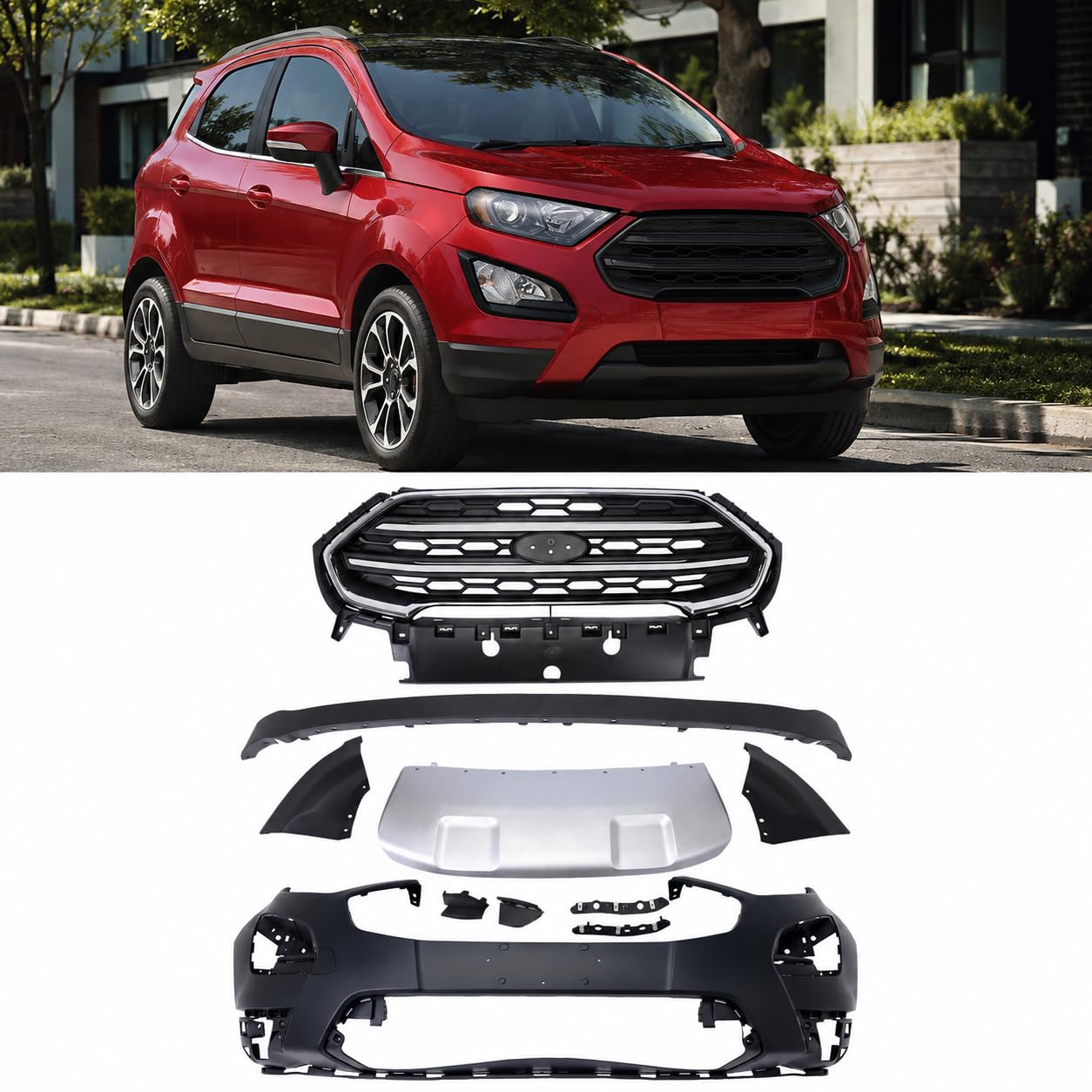 2498322 Ford Бампер передній в зборі
