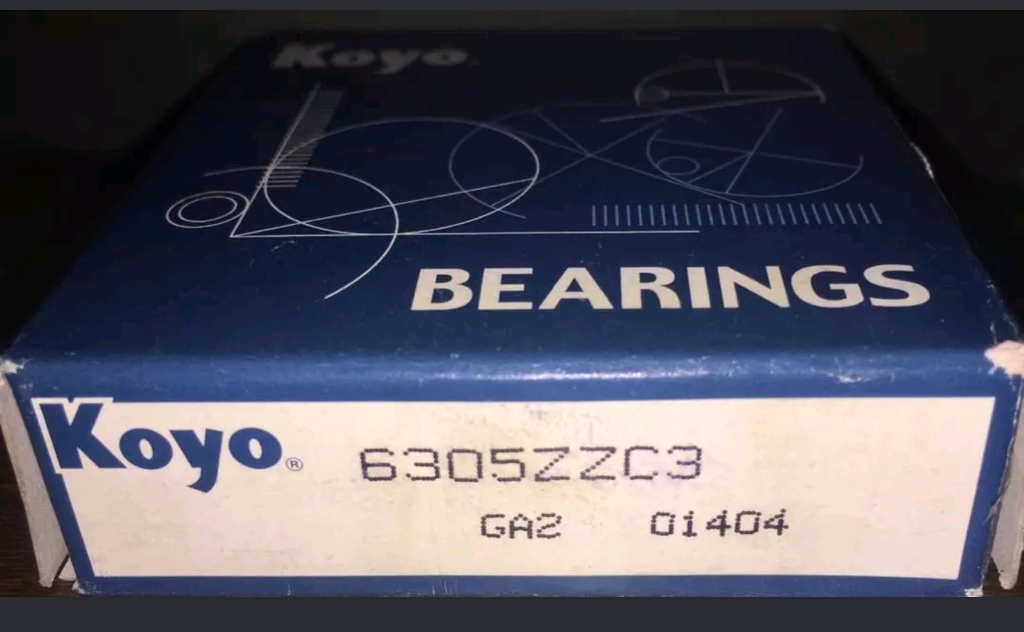 Купити 63052RS FAW Опорний підшипник первинного валу КПП (центрирующий підшипник маховика)