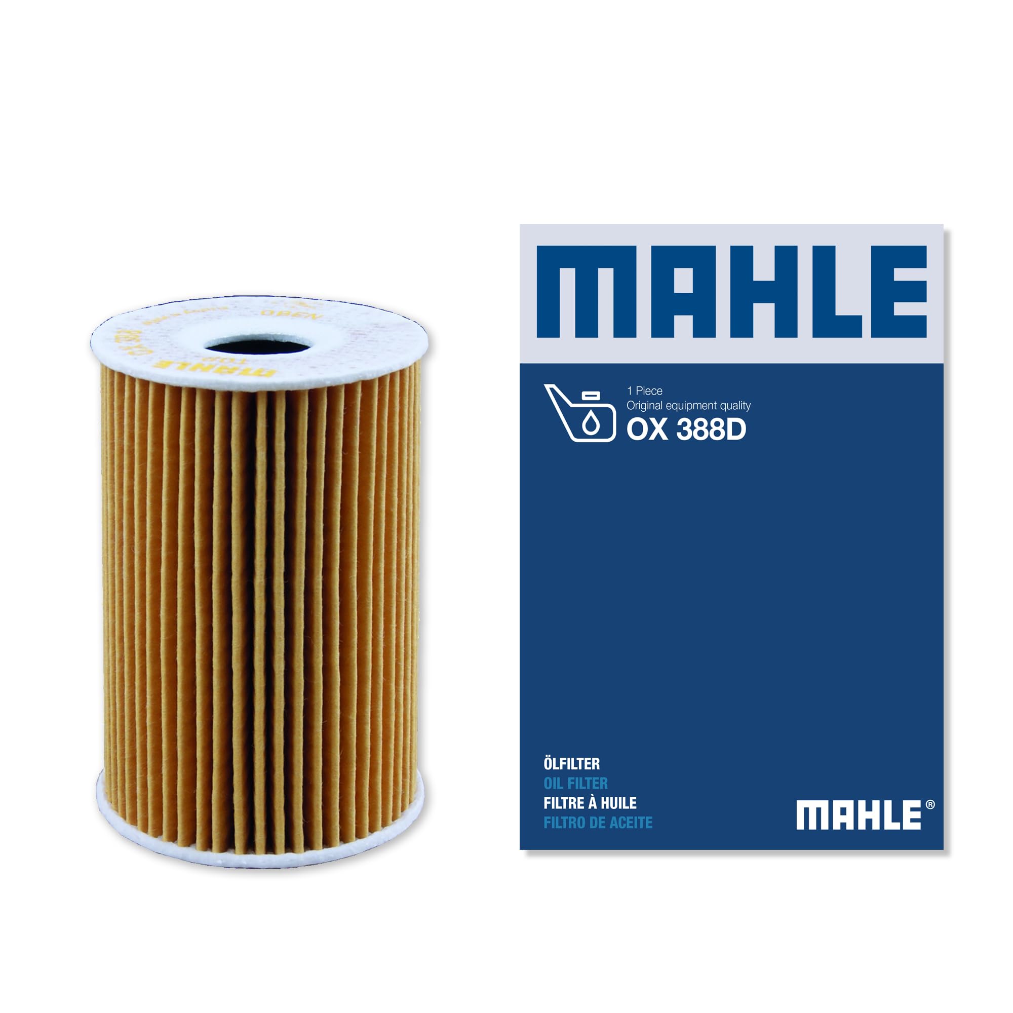 Масляний фільтр двигуна Mahle Original OX388D ціна, від 6.04 USD