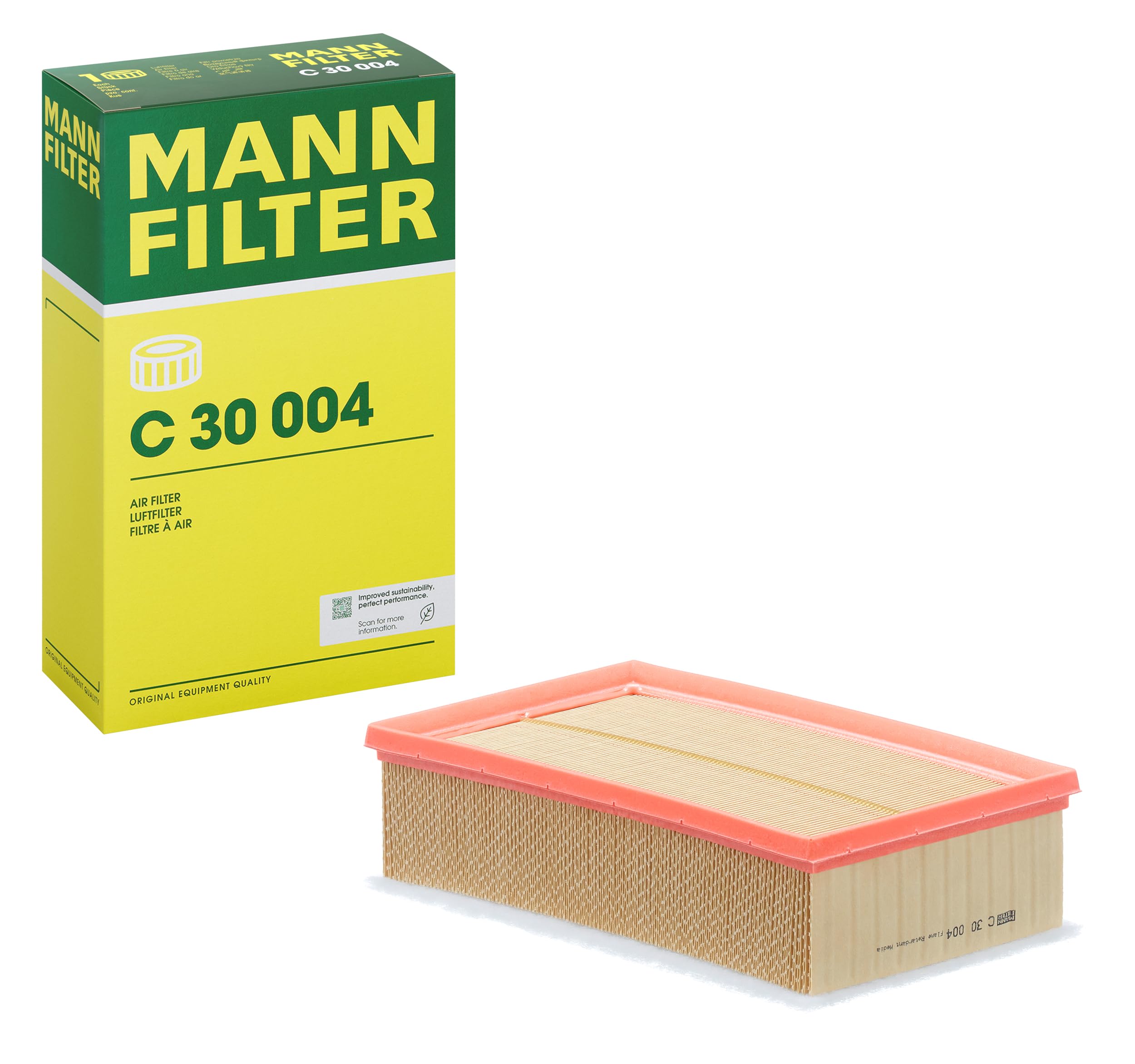 C30004 Mann-Filter Повітряний фільтр двигуна