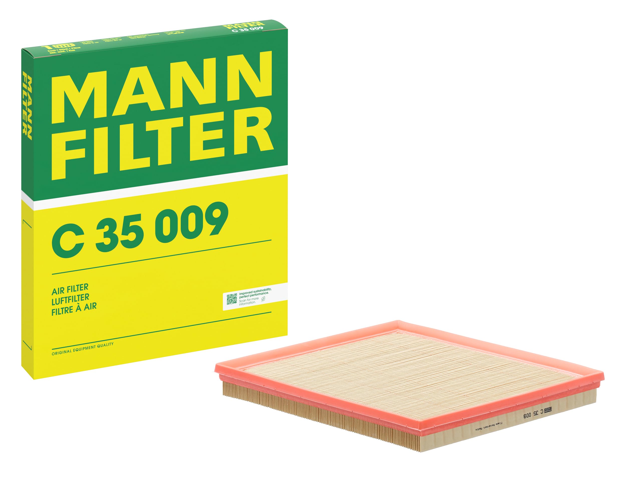 C35009 Mann-Filter Повітряний фільтр двигуна