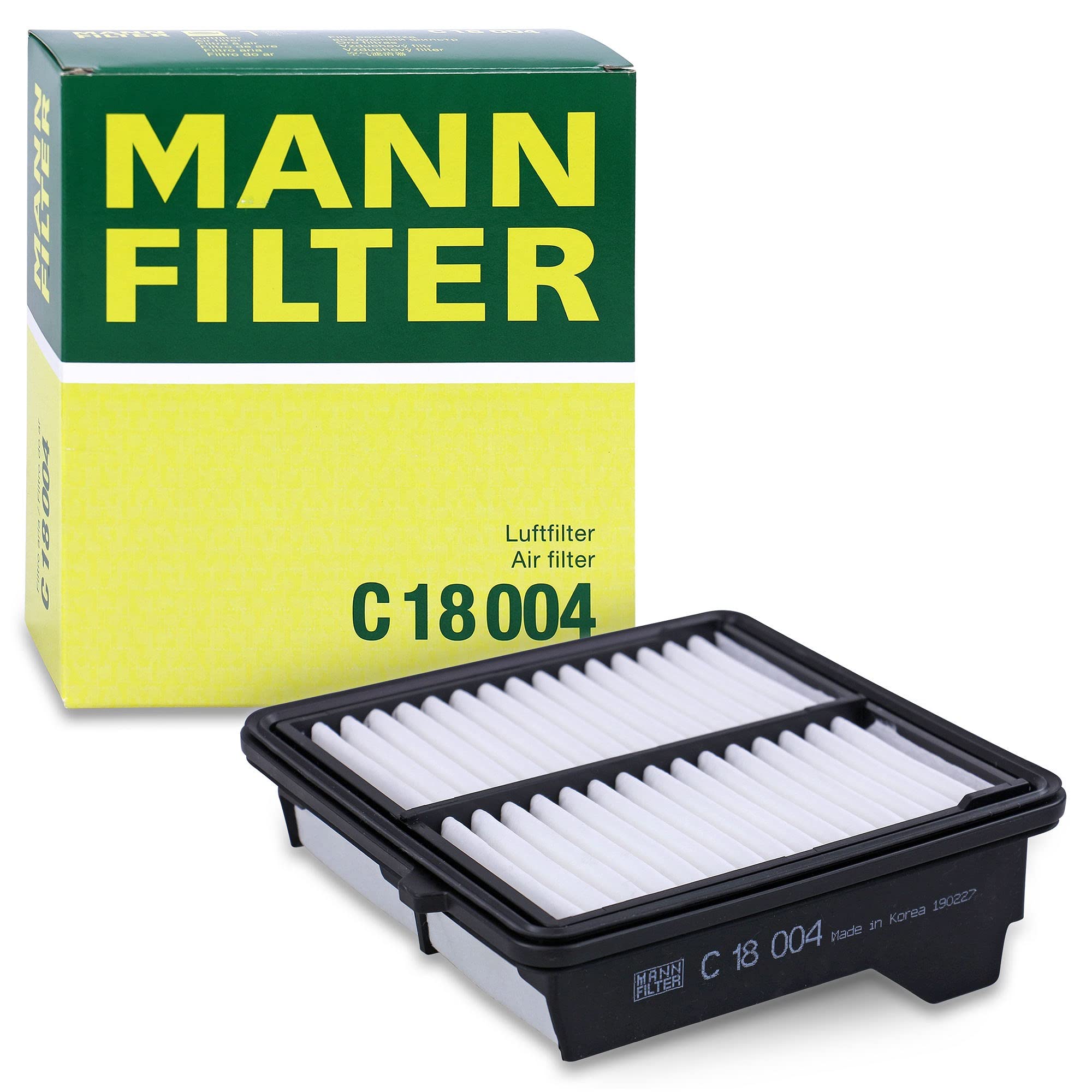 C18004 Mann-Filter Повітряний фільтр двигуна