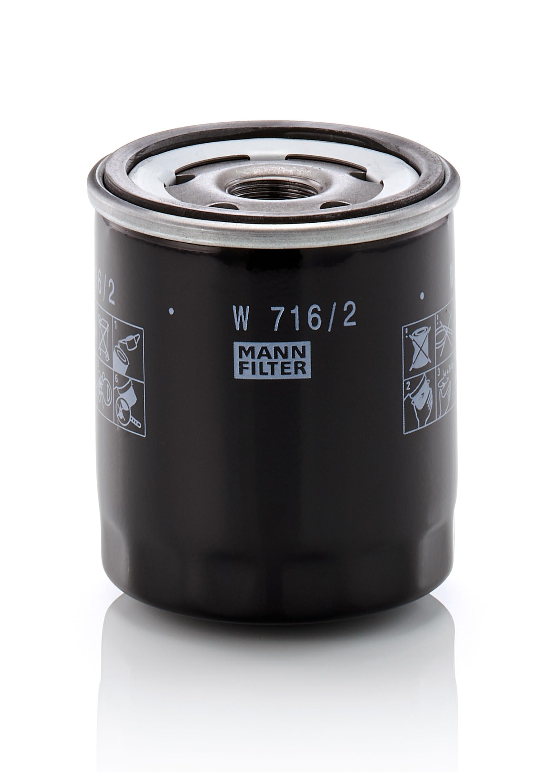 Масляний фільтр W7162 Mann-Filter