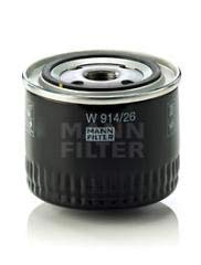 Масляний фільтр двигуна Mann-Filter W9142 ціна, від 6.29 USD