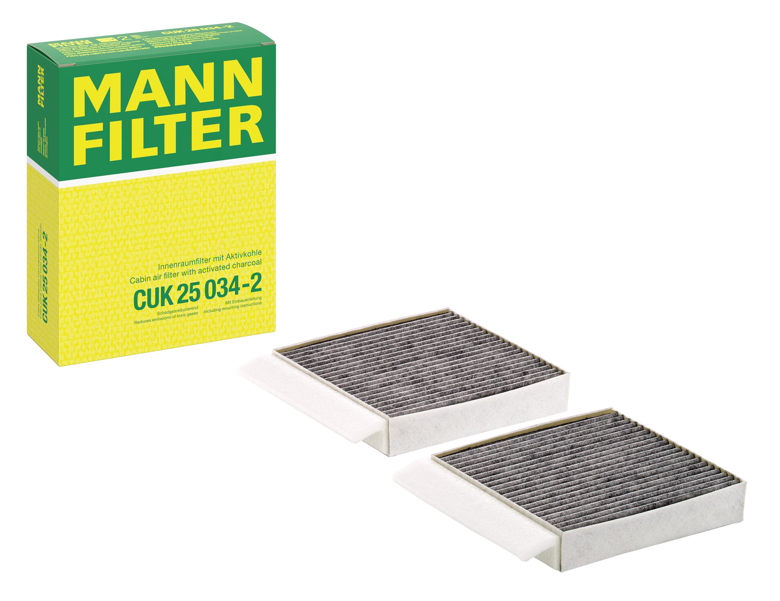 CUK250342 Mann-Filter Внутрішньосалонний фільтр