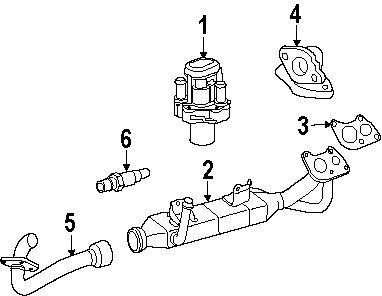 Купити A642140196087 Mercedes Прилади управління системи рециркуляції