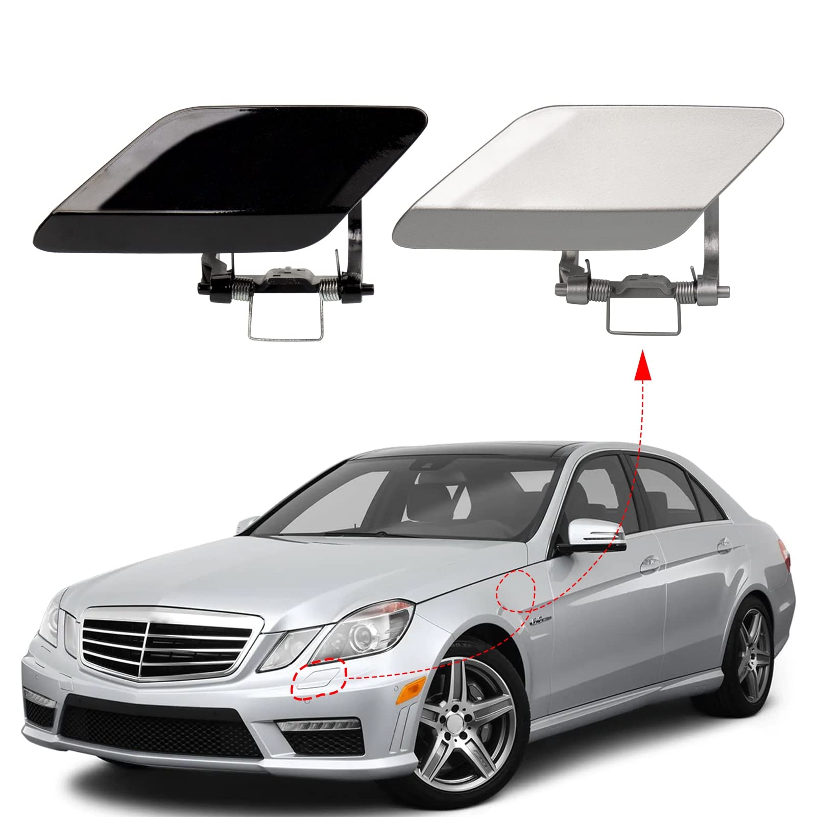 Накладка форсунки омивача фари передньої A21286001089775 Mercedes