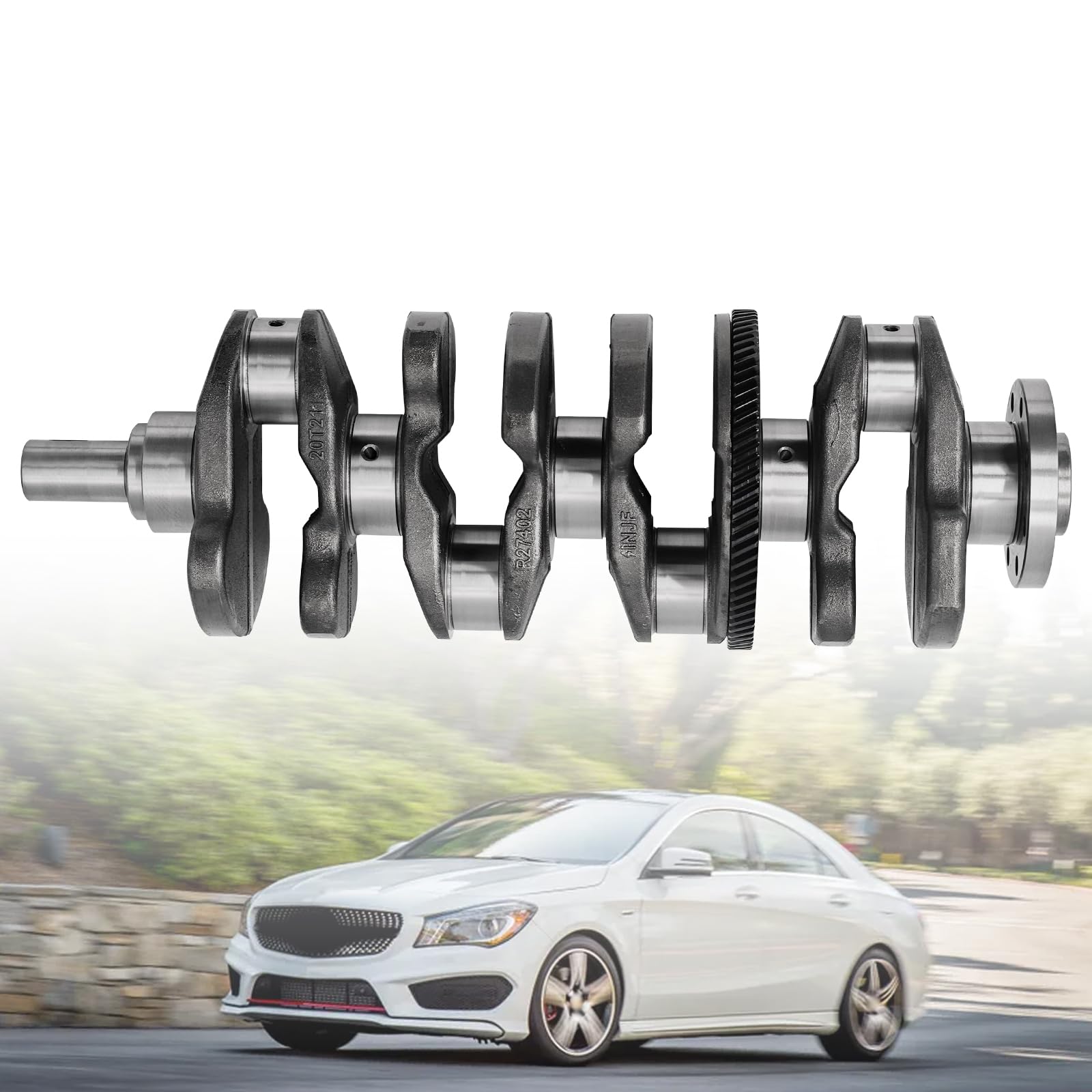 Колінвал двигуна на Mercedes A  W177