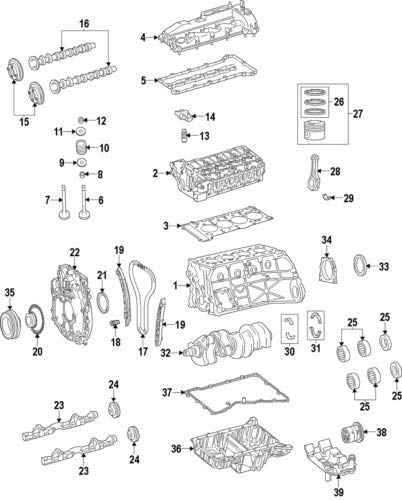 Прокладка ГБЦ Mercedes ML/GLE 