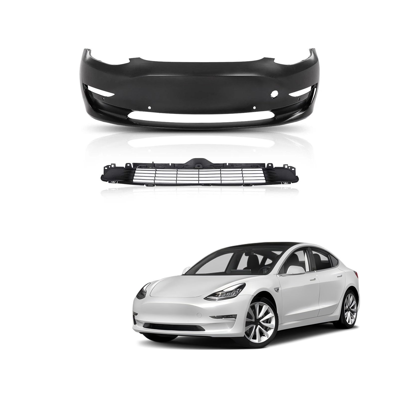 Бампер на авто Plrsolutions PLR5186148 ціна, від 81.08 USD