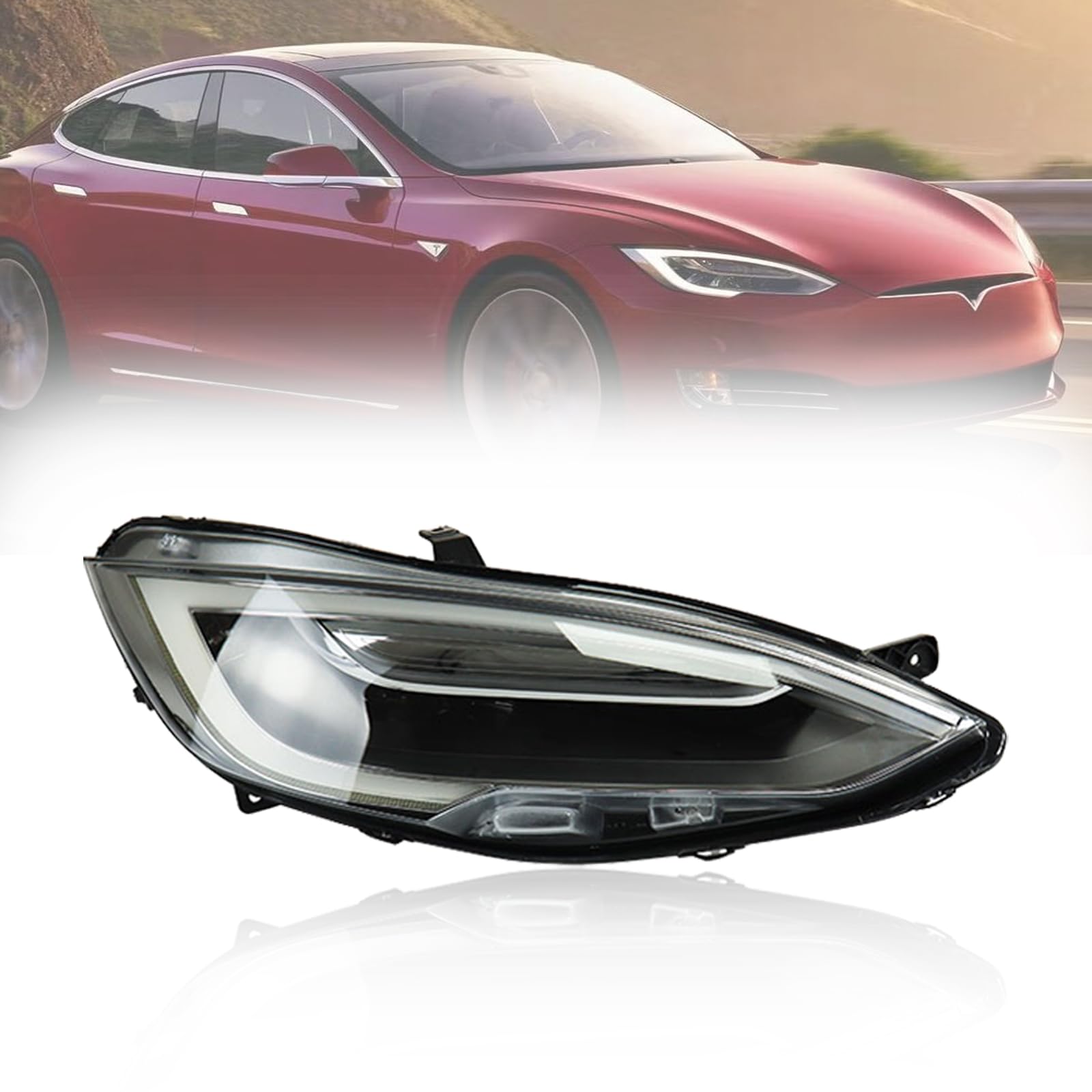 105357100F Tesla Фара правая