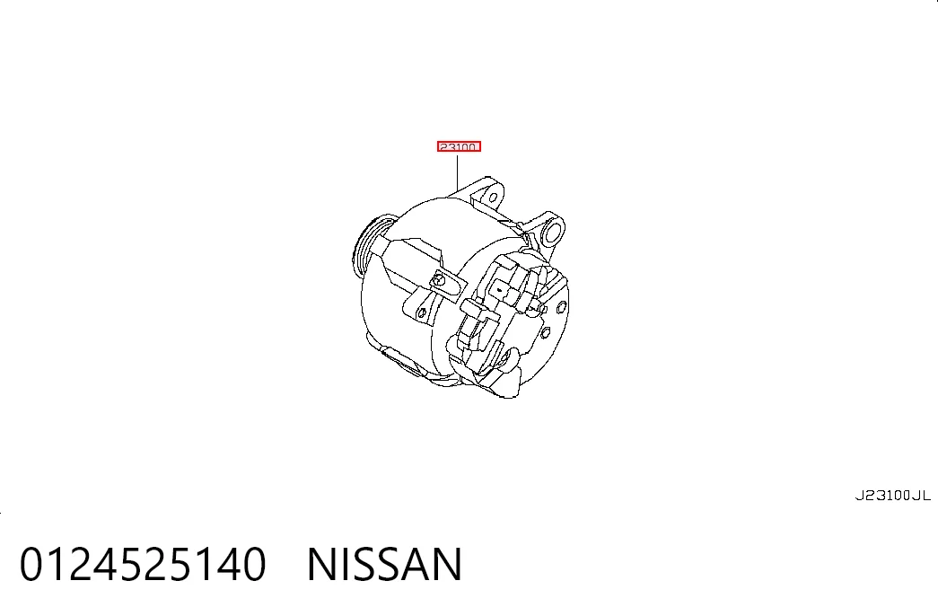 Генератор Nissan JUKE NMUK хетчбек (F15E) (2010 - 2019) ціна, від 50.68 USD
