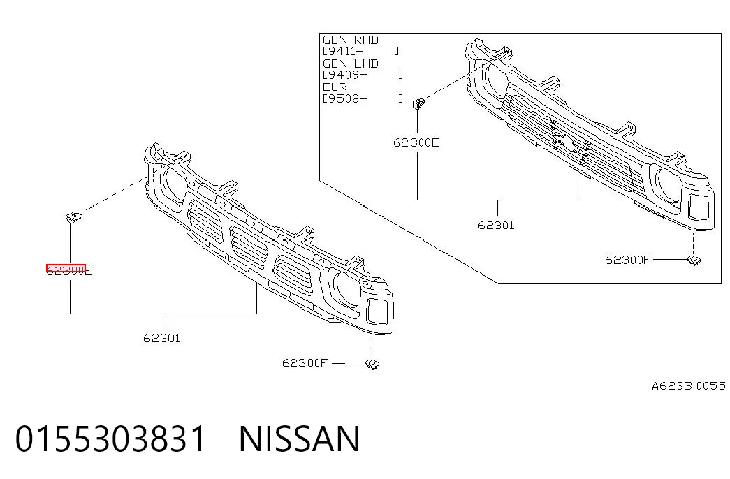 0155303831 Nissan/Infiniti 