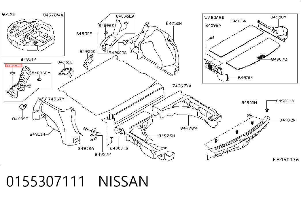 0155307111 Nissan/Infiniti 