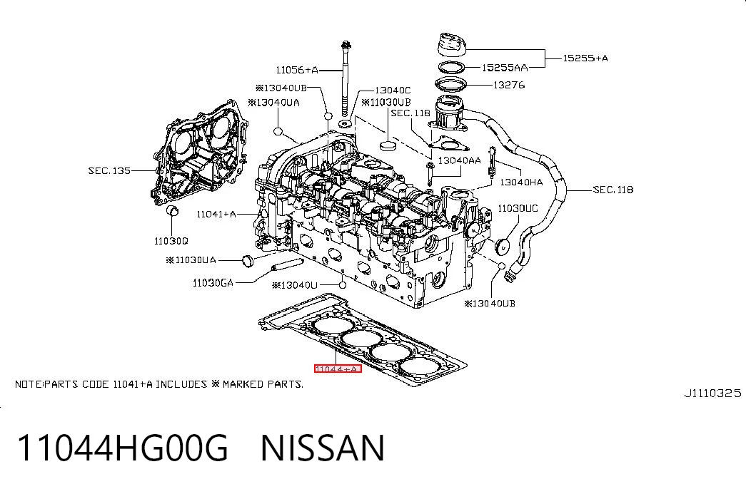 11044HG00G Nissan/Infiniti