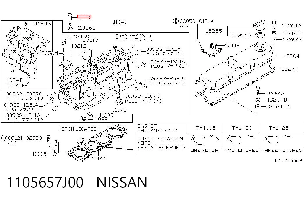 1105657J00 Nissan/Infiniti