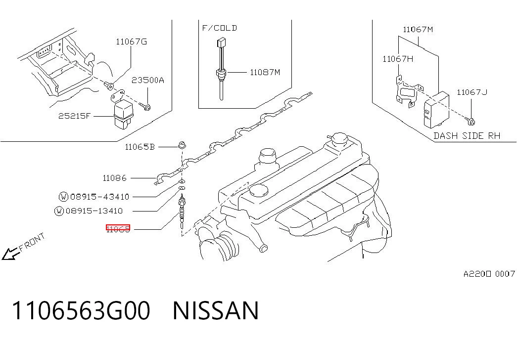 1106563G00 Nissan/Infiniti