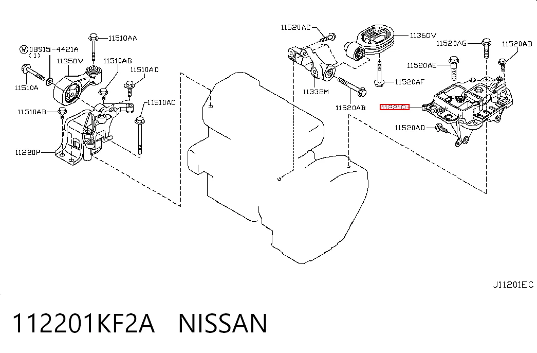 112201KF2A Nissan/Infiniti 