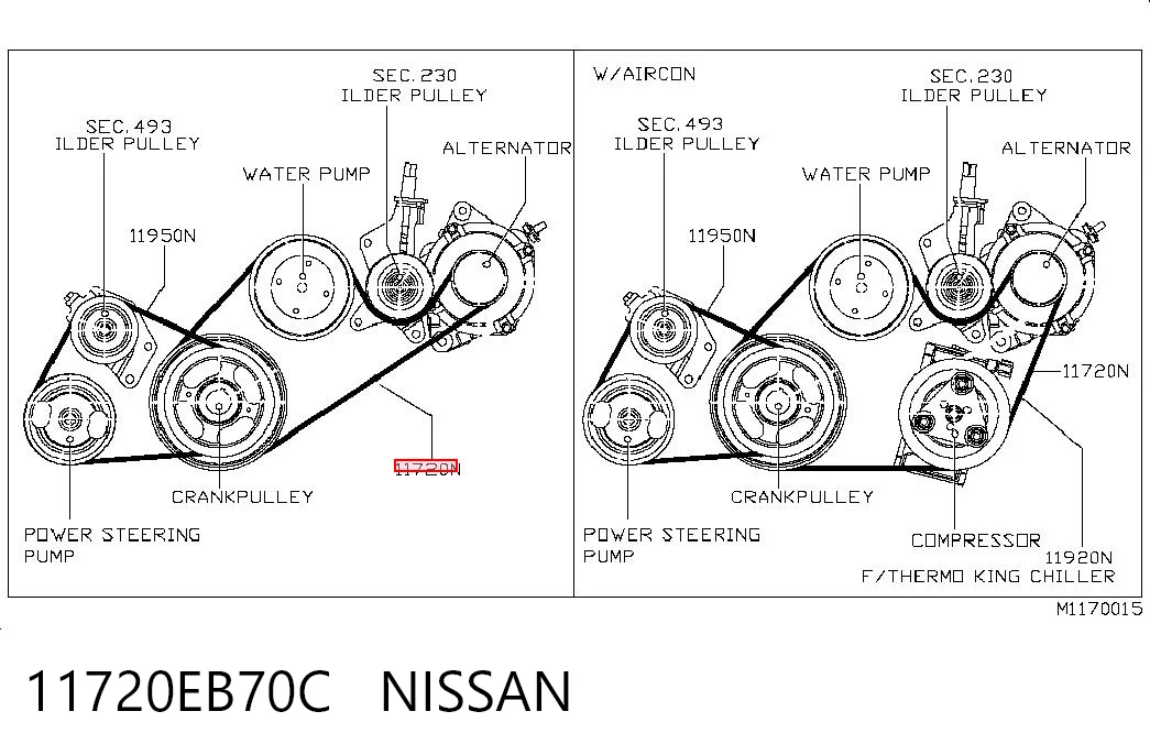 11720EB70C Nissan/Infiniti