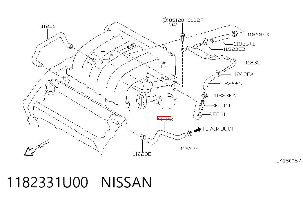 1182331U00 Nissan/Infiniti