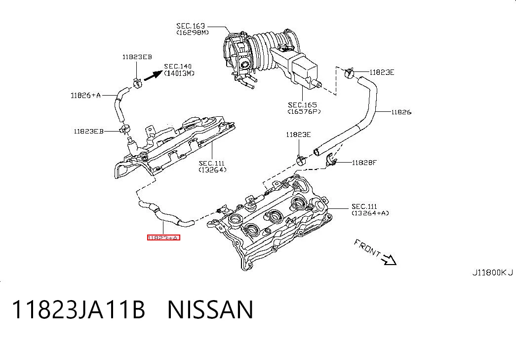 11823JA11B Nissan/Infiniti