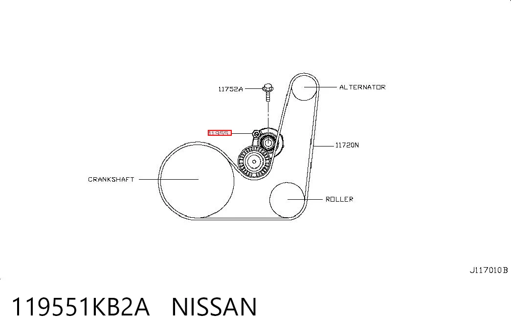 119551KB2A Nissan/Infiniti