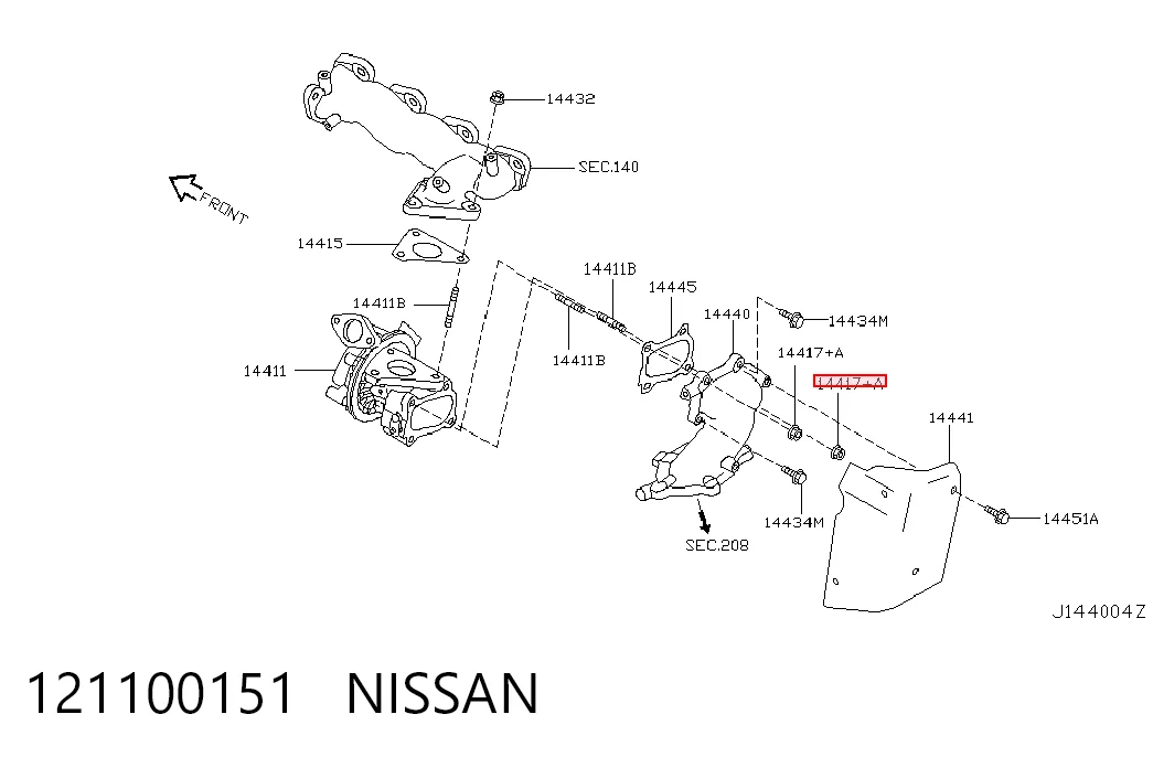 121100151 Nissan/Infiniti