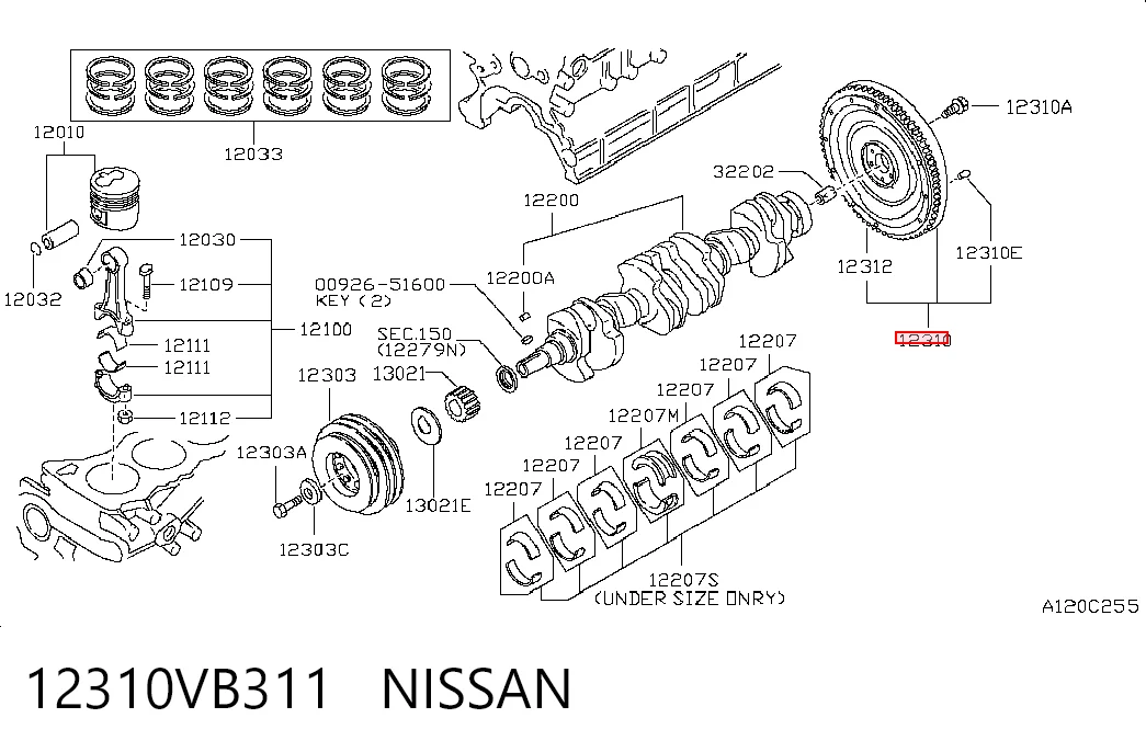 12310VB311 Nissan/Infiniti