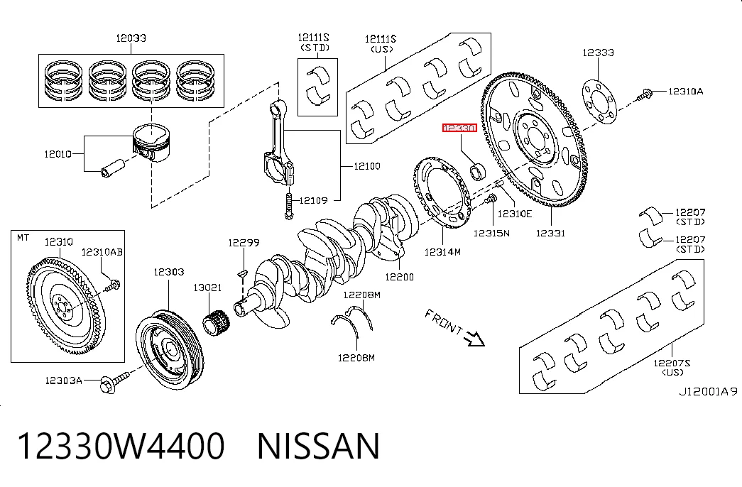 1233014L00 Renault (RVI) Підшипник КПП