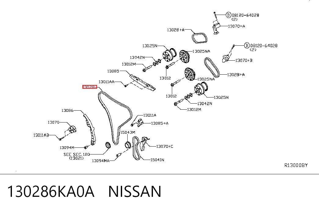 130286KA0A Nissan/Infiniti 
