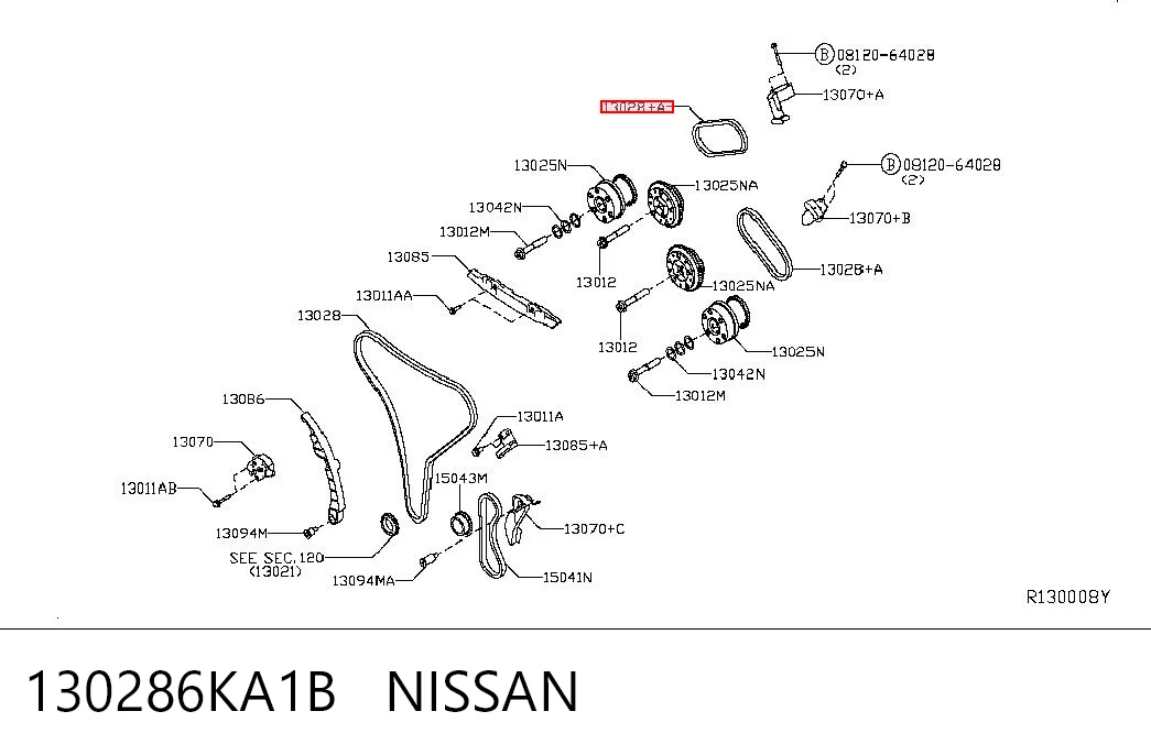 130286KA1B Nissan/Infiniti 