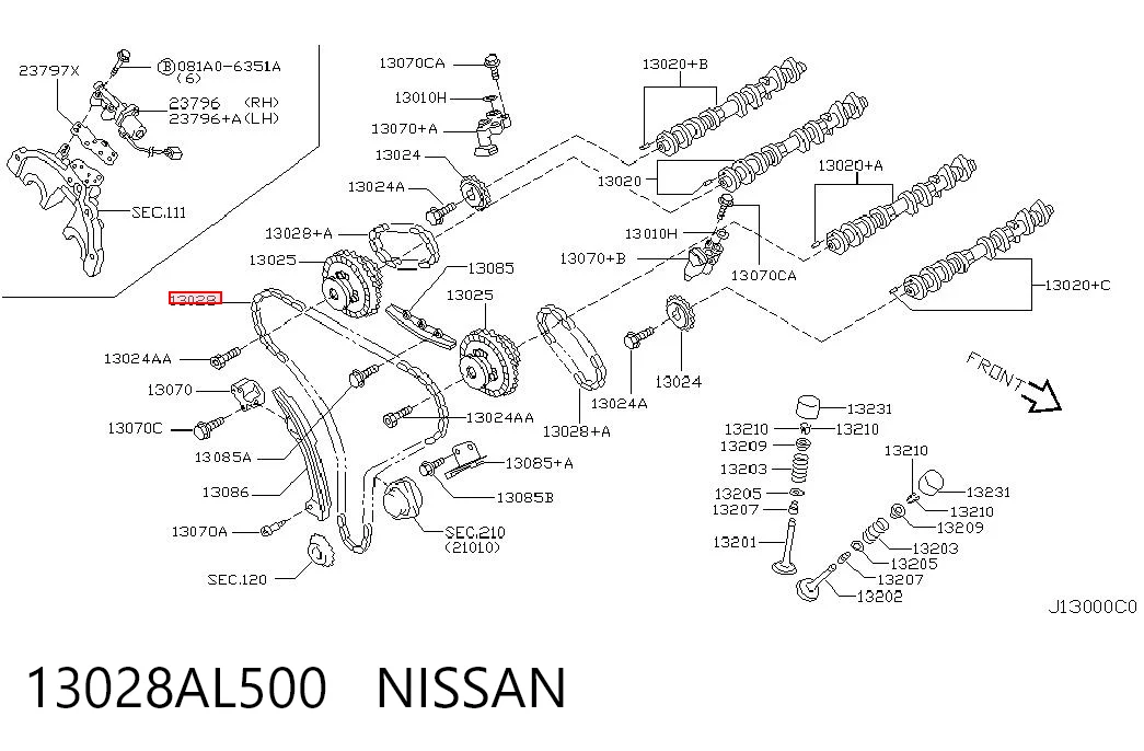 Ланцюг SAT ST13028AC700 ціна, від 76.01 USD