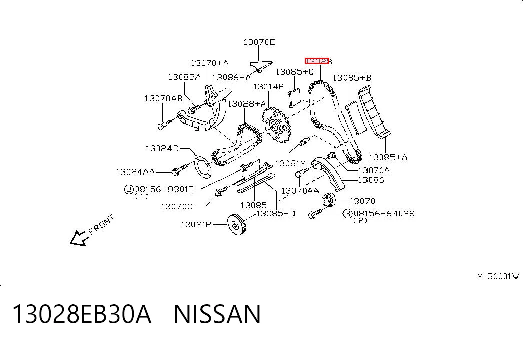 13028EB30A Nissan/Infiniti