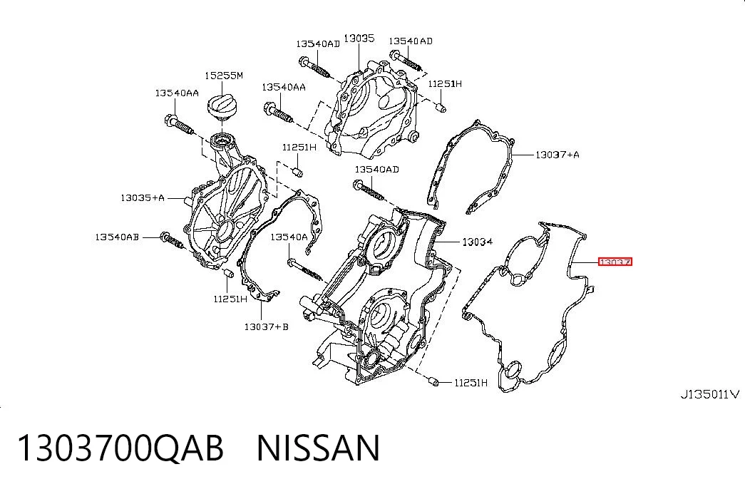 1303700QAB Nissan/Infiniti
