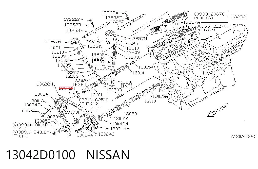 Сальник двигуна, распредвала NIPPON MOTORS 13042D0100 ціна, від 1.77 USD