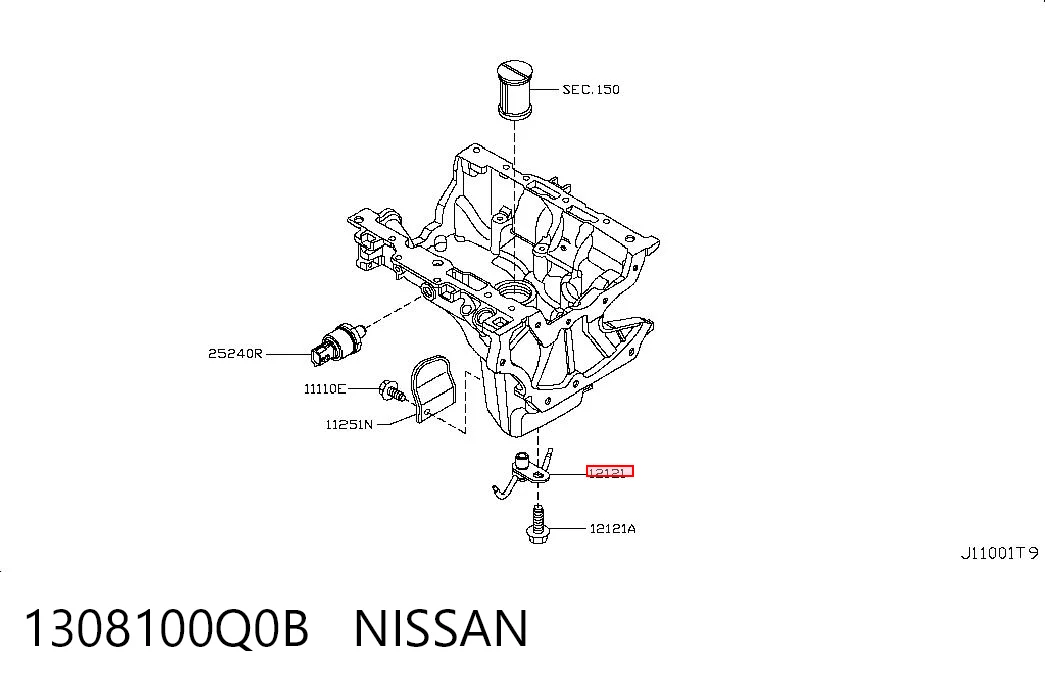1308100Q0B Nissan/Infiniti