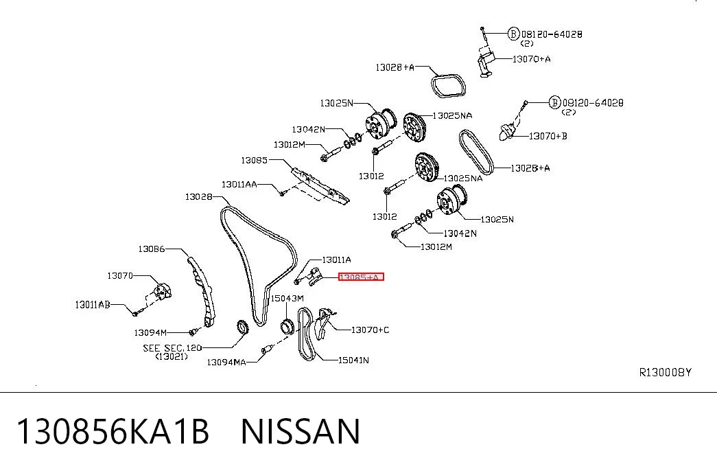130856KA1B Nissan/Infiniti 