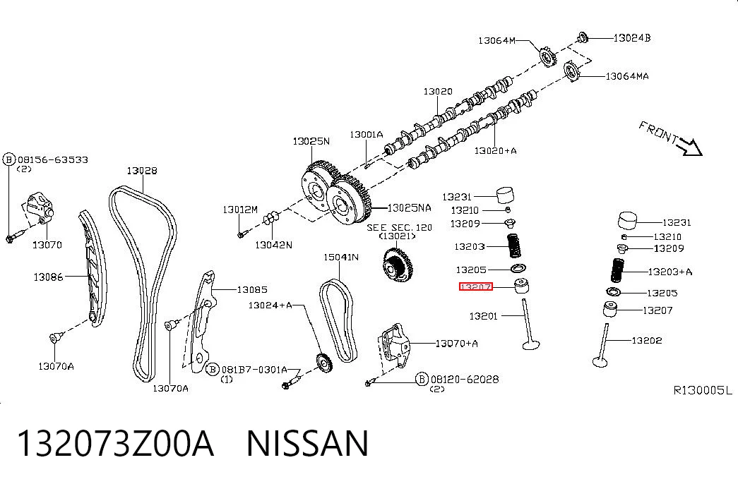 VSS207 NIPPON MOTORS Сальник клапана (Маслос'емниє), впуск/випуск