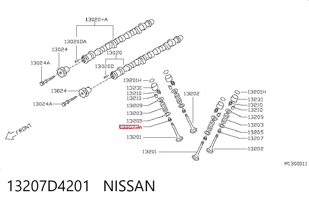 Сальник клапана VSS207 NIPPON MOTORS
