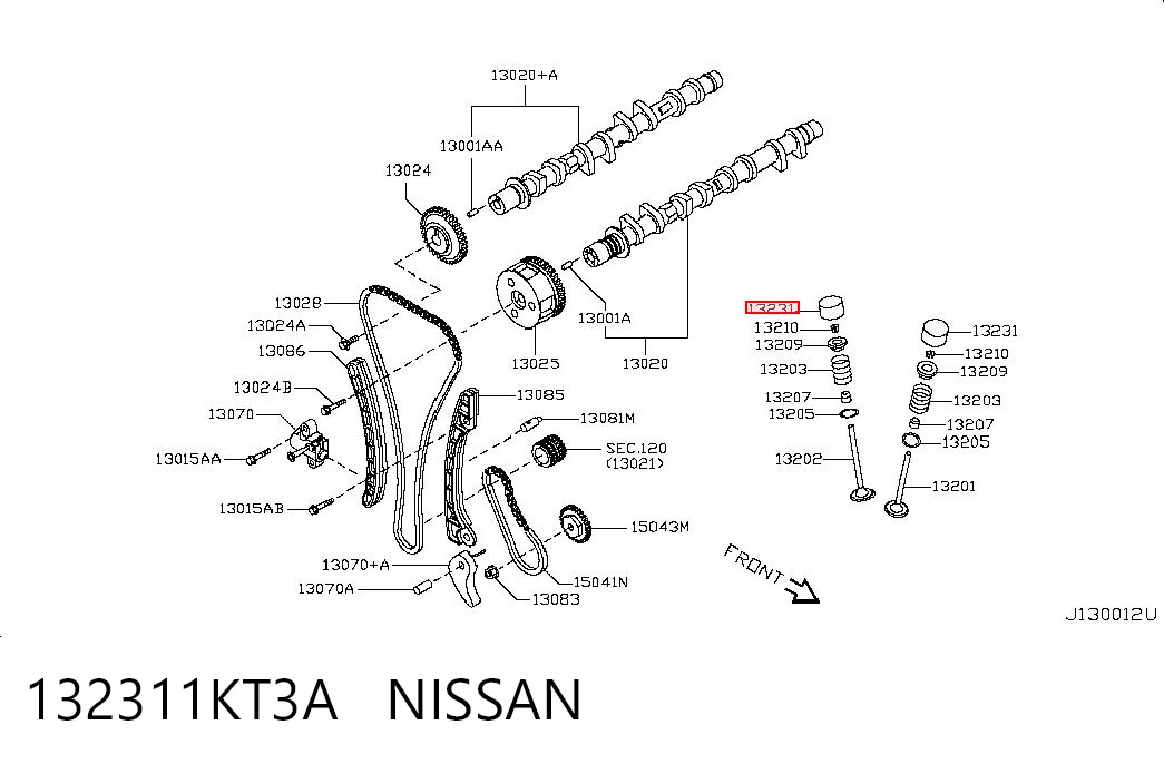 132311KT3A Nissan/Infiniti
