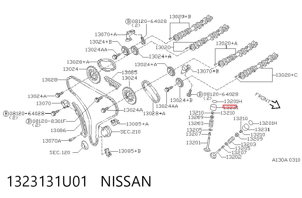 Гідрокомпенсатор на Nissan Maxima  A32