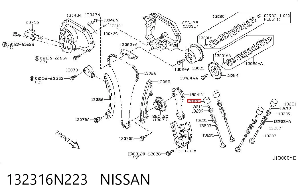 132316N223 Nissan/Infiniti