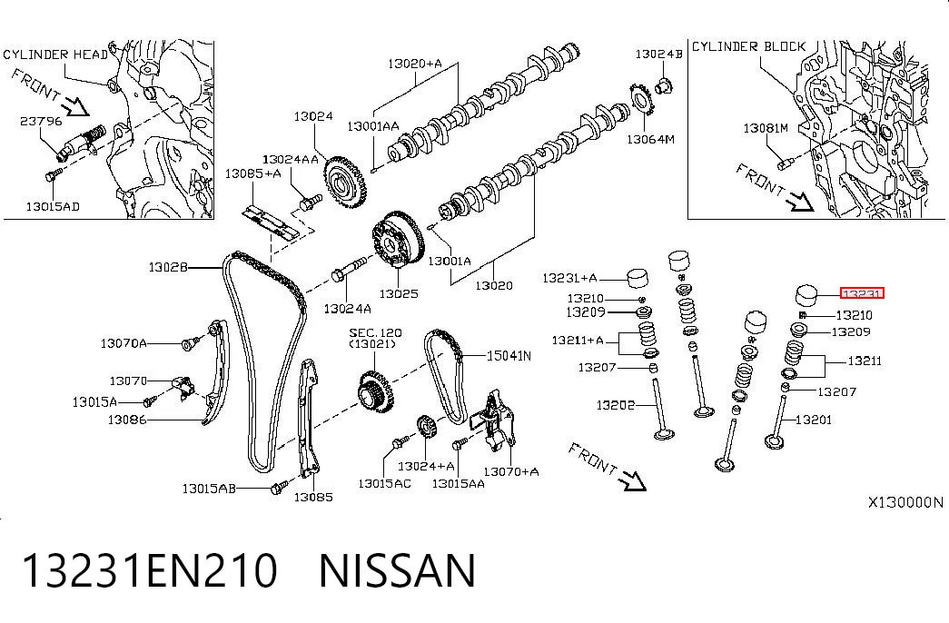 13231EN210 Nissan/Infiniti