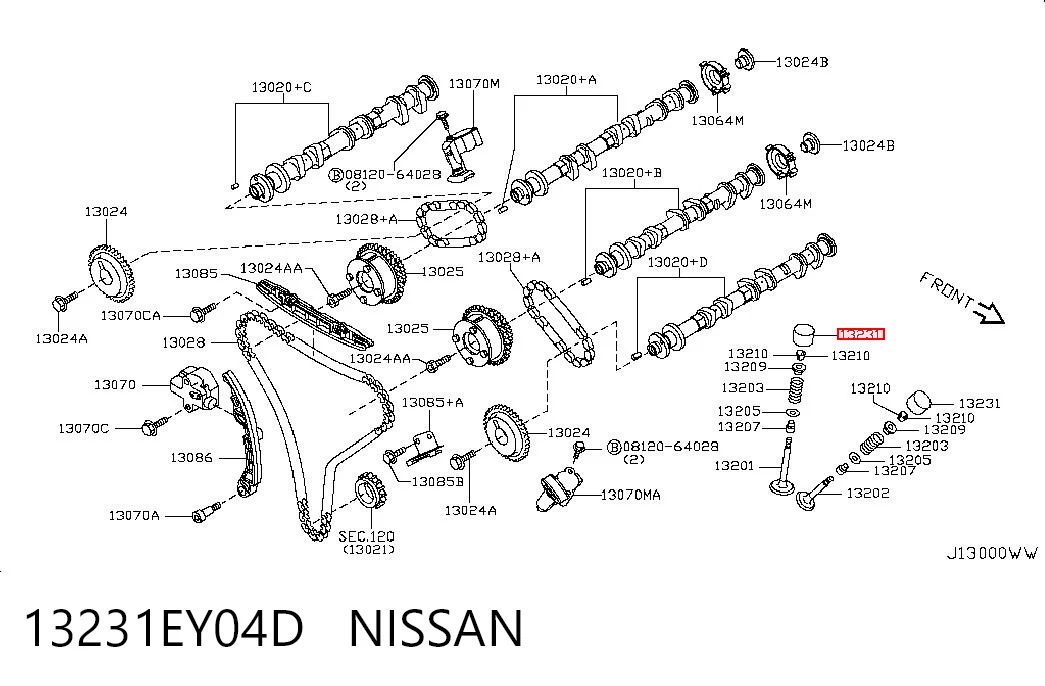 13231EY04D Nissan/Infiniti