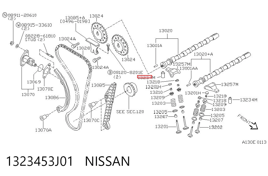 Гідрокомпенсатор на Nissan Almera I N15