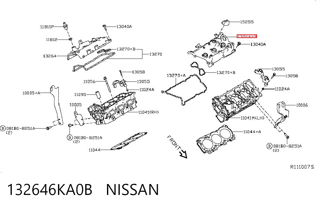 132646KA0B Nissan/Infiniti 